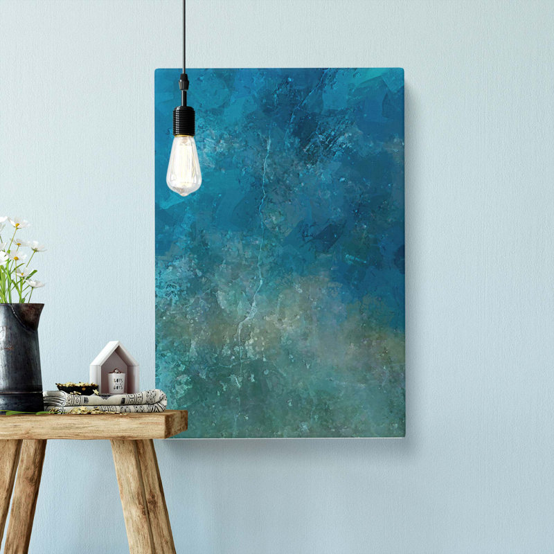 A Daydream In Abstract - Wrapped Canvas Painting, 60cm H x 40cm W x 3cm D