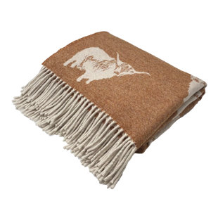 Merino Lambswool Throw/Blankets Hand Woven Blanket