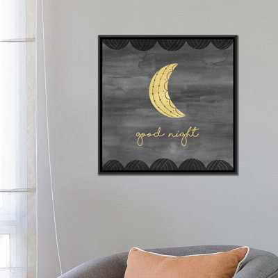 « good night sleep étroit i », impression sur toile tendue