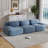 Boneless Sofa Corduroy Fabric Modular Multi-combination Anti-slip Design For Living Rooms Bedrooms-1843709322-1818949849