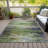 Machine Washable Indoor/Outdoor Xhevrie Green Rug-111819627