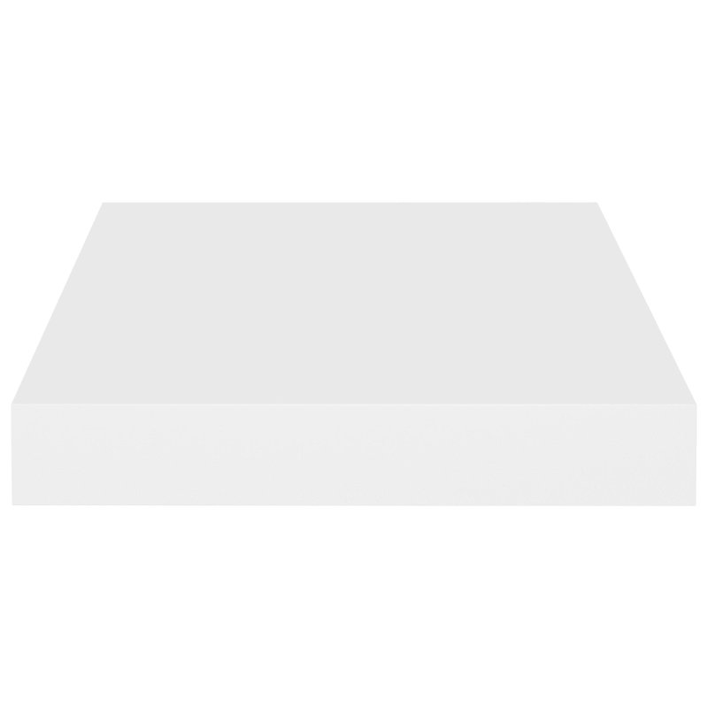 Arson 2 Piece Floating Shelf, White, 3.8cm H x 23.5cm W x 23cm D
