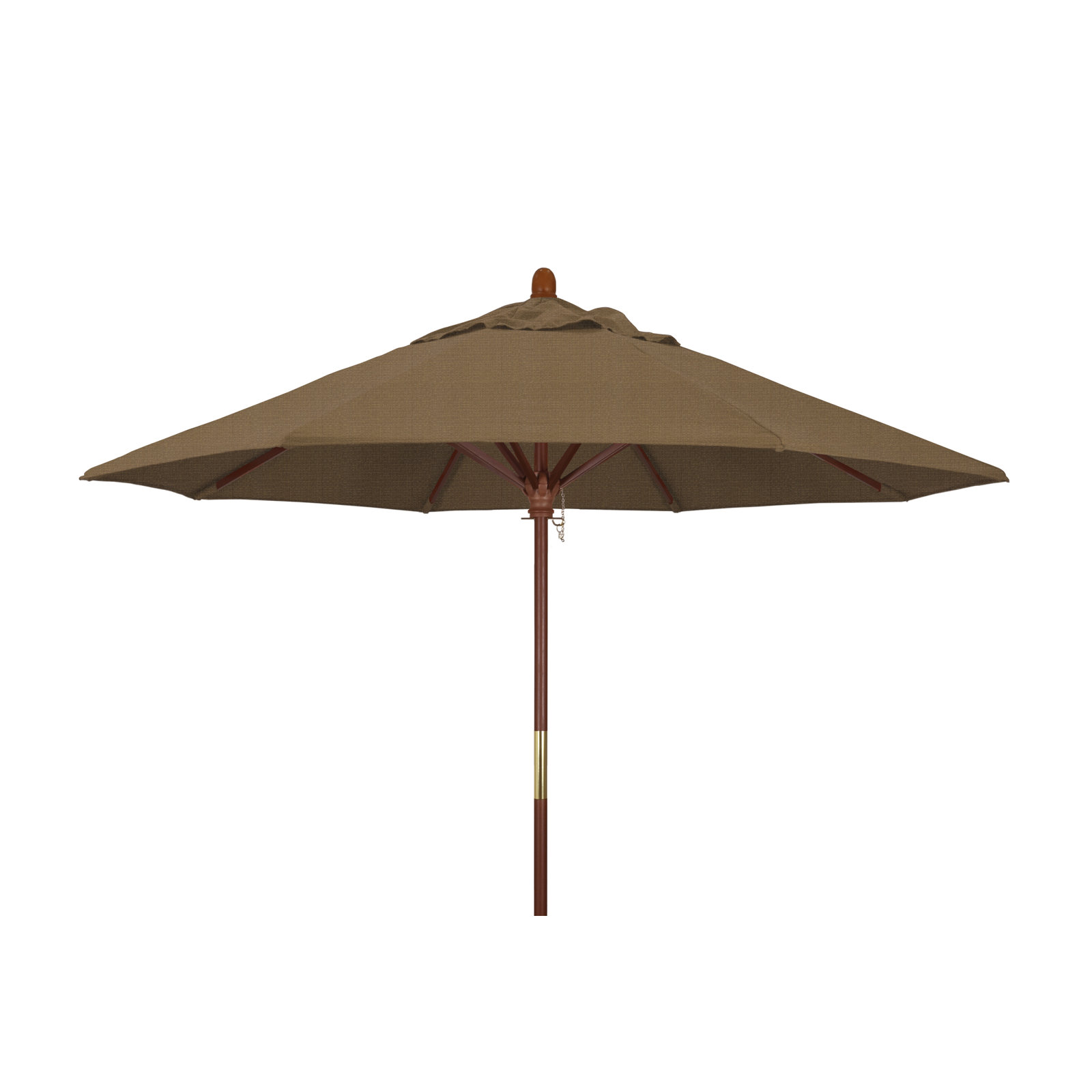 Manford 7.5' Umbrella, Woven Sesame Performance