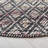 Natura Hand Woven Wool/Cotton Geometric Rug in Ivory/Red/Black-557188556