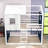Frame House Bed With Tent And Ladder-477862982-477862983