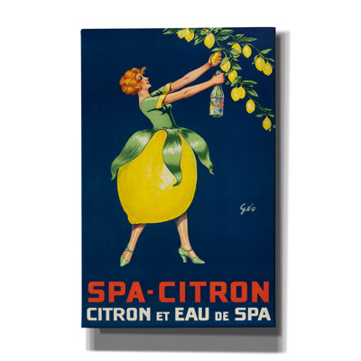 "Spa Citron" par Vintage Posters