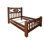 Lit standard en bois massif Turk