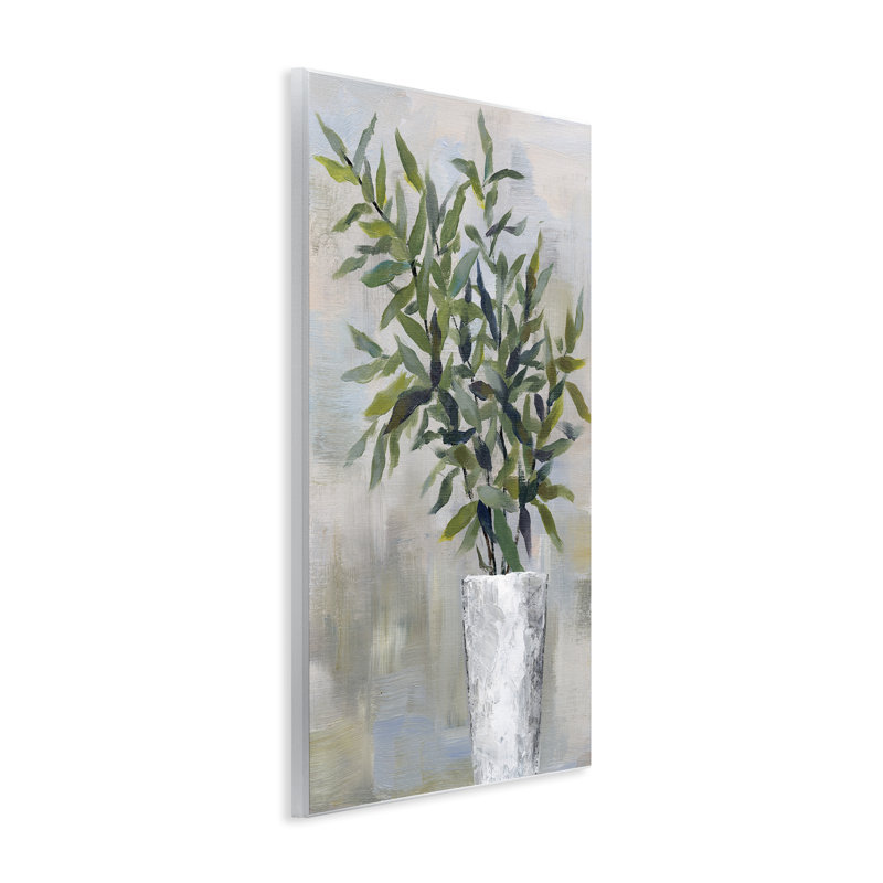 «Splayed Plant Leaves» par Cloverfield & Co., H 19 po x l 13 po