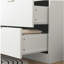 Commode à 6 tiroirs, commode pour chambre à coucher, salon, couloir et entrée Simply Modern - Grande armoire de rangement blanche
