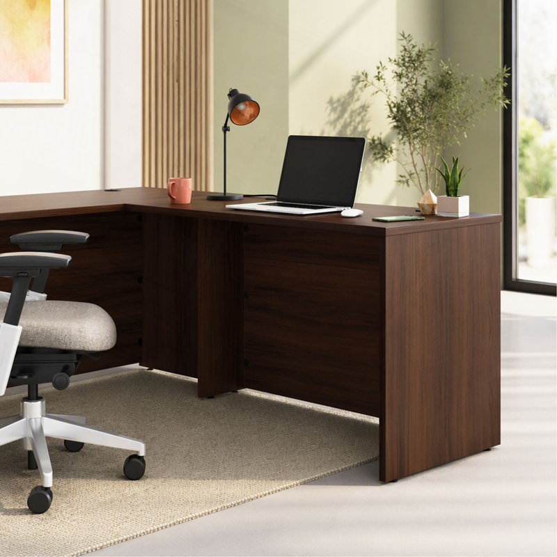Ensemble de bureau et classeur latéral, finition
