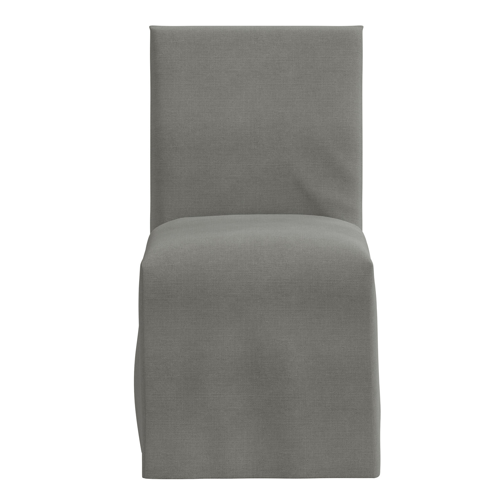 Armstrong Cotton Parsons Dining Chair, Classic Grey Linen