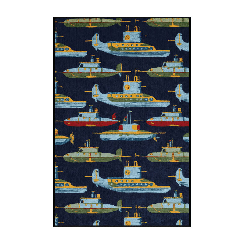 Machine Washable Transportation Gray Area Rug, Rectangulaire 8 pi x 12 pi