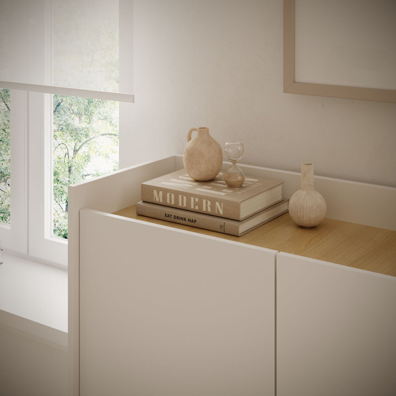139.8cm Sideboard, White