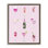 Art mural varié sur toile flottant, "Diverses boissons roses" par House of Lulu