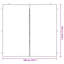 Vidaxl 2X Party Tent Sidewall Outdoor Garden Canopy With Zipper Multi Colours-126703923-126703928