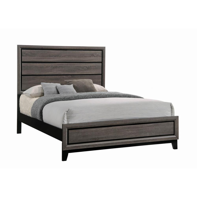 Standard Bed, King, Gray