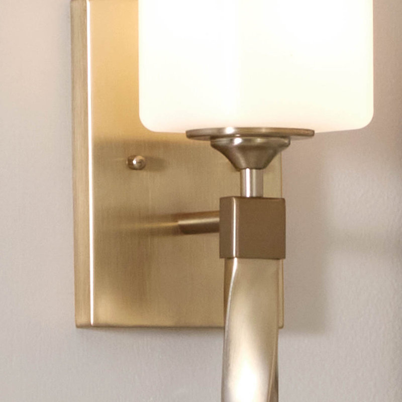 Lecompton Armed Sconce, Champagne Bronze
