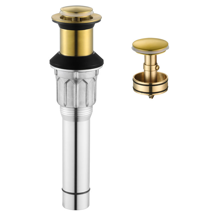 Pop-up Bathroom Sink Drain Without Overflow
