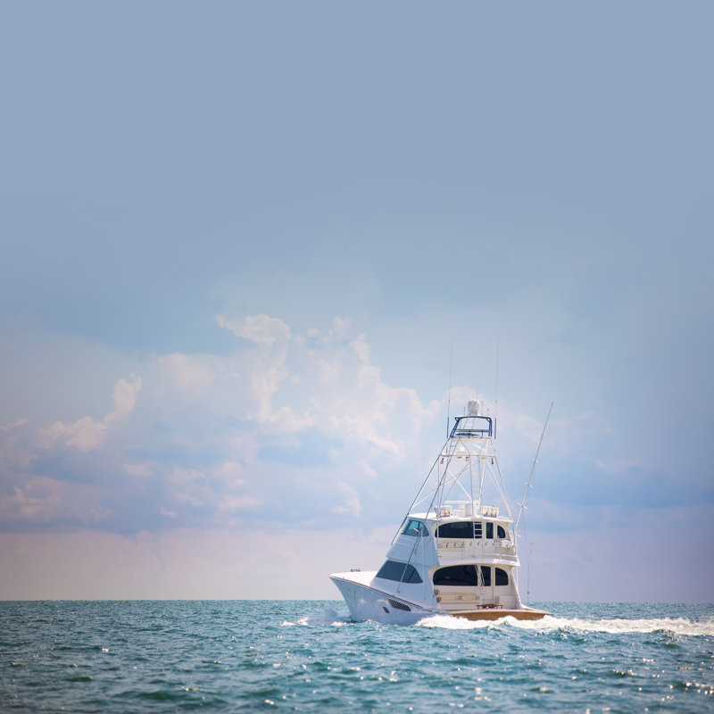 Big Game Fishing Boat by Thepalmer, 30" H x 30" W