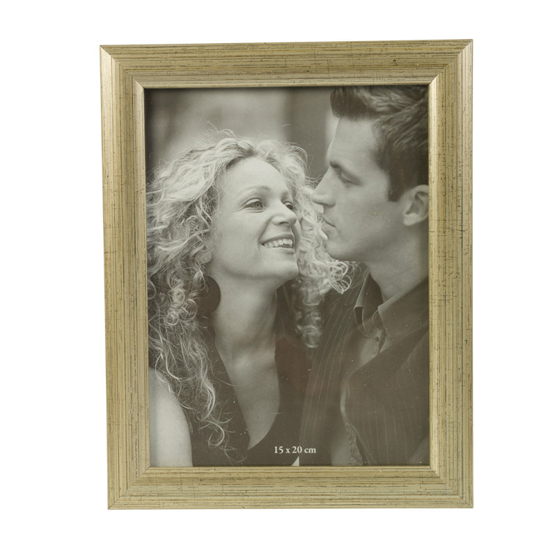 Wood Shadow Box Picture Frame, 20cm  x 15cm, Silver