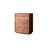 Household Black Walnut Storage Closet Solid Wood Accent Chest