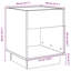 Daquana 40cm W Manufactured Wood Bedside Table-1422071502