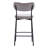 Minwei Iron Frame Upholstered Counter Stools (Set of 4) -754774263