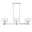 Luminaire suspendu linéaire à 6 lumières pour îlot de cuisine Kirbyville-1413710390