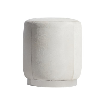 Ash Cylinder Ottoman