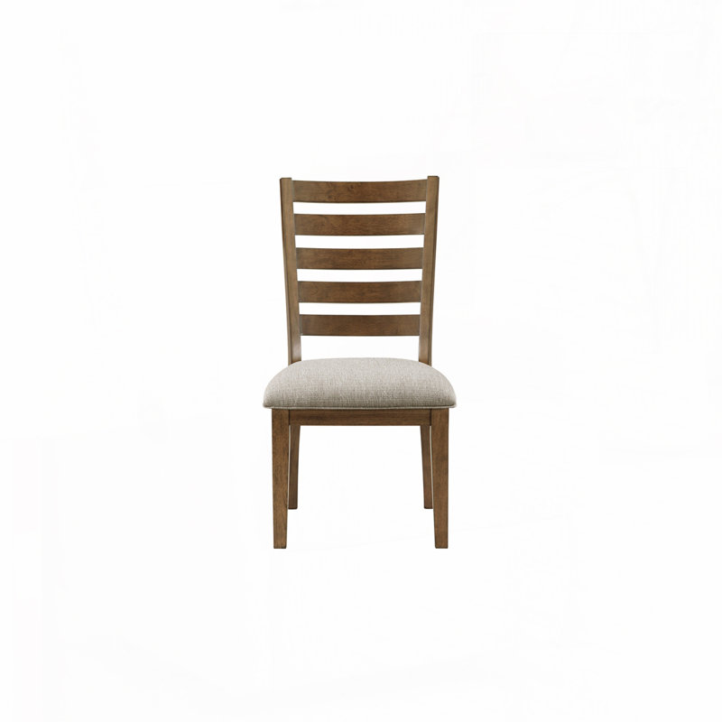 2 chaises d'appoint 2 pièces, Gris, Cerisier