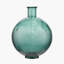Round Recycled Glass Vase-112879706