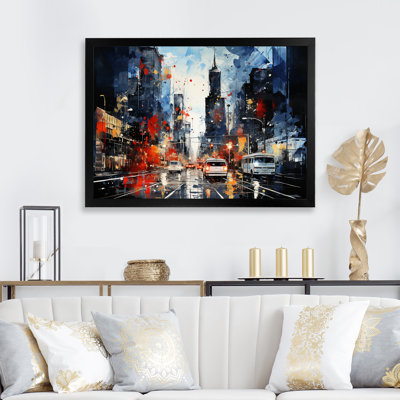 «Blue Rues of Harlem I» - art mural Harlem Renaissance