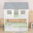 Twin Wooden House-Shaped Bunk Bed With Twin Trundle And Ladder