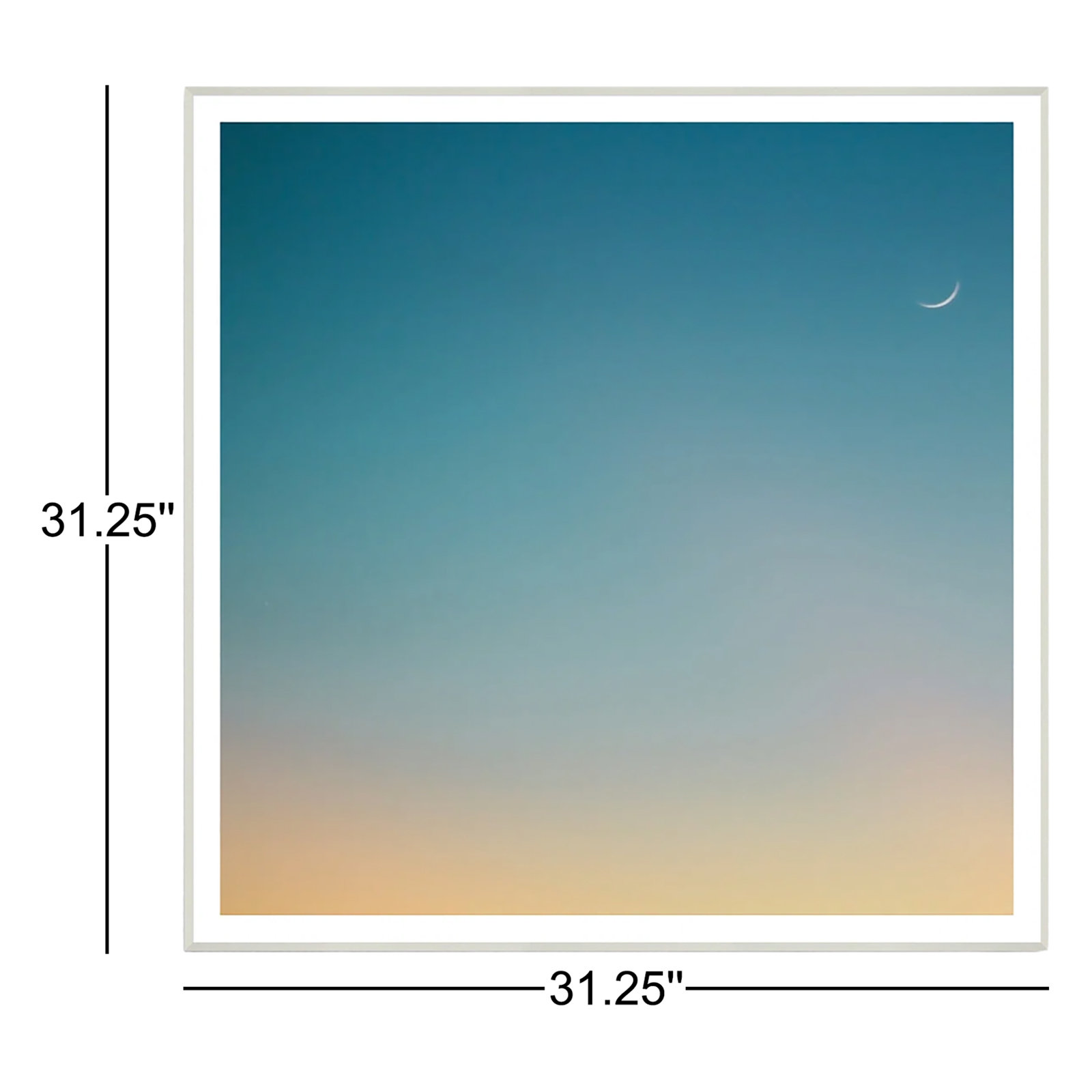 " Cresent Moon Ombre "