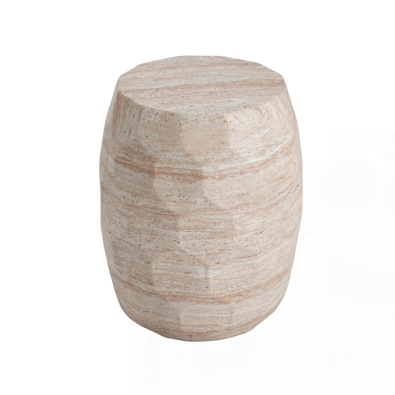 Outdoor/Indoor Lightweight Concrete Side Table