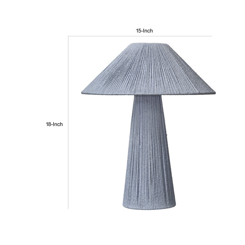 Lampe de table Artesian, Bleu