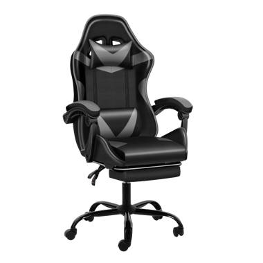 X-VOLSPORT Massage Gaming Chair with Footrest Reclining High Back