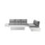 Yacht 3 Piece Outdoor Sectional Grey-1667930703