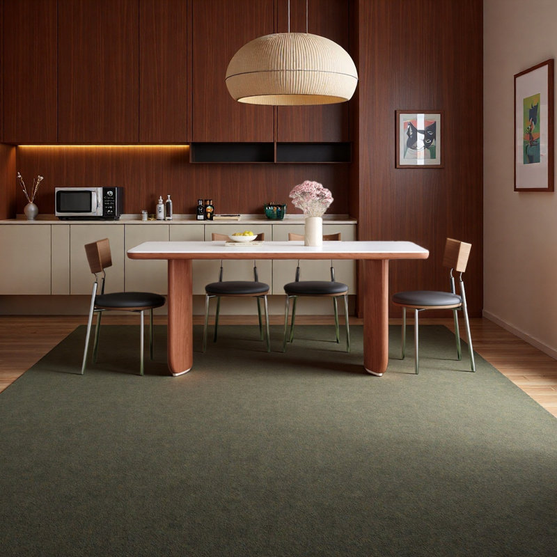 Calderone, H 29,52 po x l 62,99 po x P 31,49 po, Ensemble de cinq pièces : table, quatre chaises