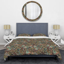 King Size Paisley Duvet Covers & Sets You'll Love