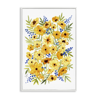 Yellow Cosmos & Alexandria Gilbert Kincaid bg-194