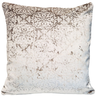 Artemis Damask Velvet Throw Pillow