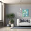 Art mural sur toile, "Dicat Daisies 1" par Alicia Ludwig-2020585854