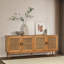 Solid Wood 4 - Door Sideboard-2049025166