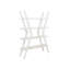 Moka 4 Shelves, X-Shaped Etagere Bookcase-132260571