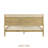 Adept Wooden Bed Frame with Headboard, Solid Wood Foundation with Silent Slats and Wood Central Supports, 1000 Lb Capacity, Effortless Assembly, Multiple Sizes and Colors-587013832-587013845