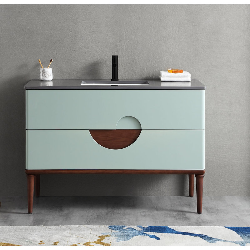 Burano 48'' W Vanity, Aloe Green