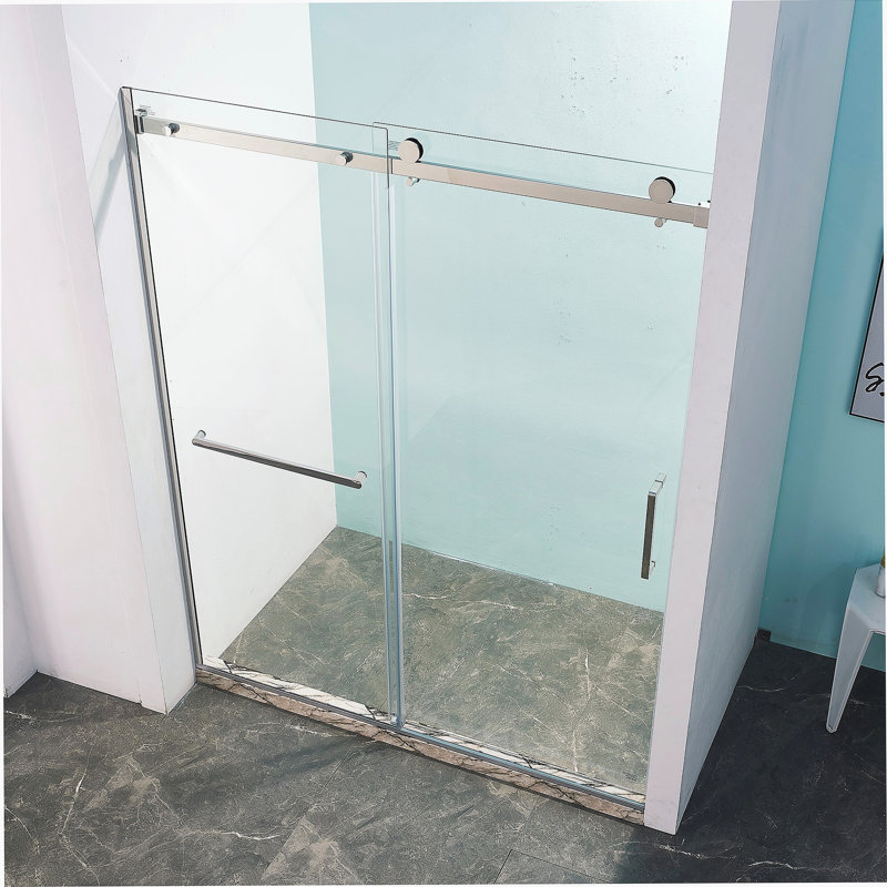Semi-Frame Single Sliding Shower Door, 56-60/