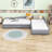 Dorreen Twin and Twin Size One Drawer Daybed with Twin Size Trundle-1463969414