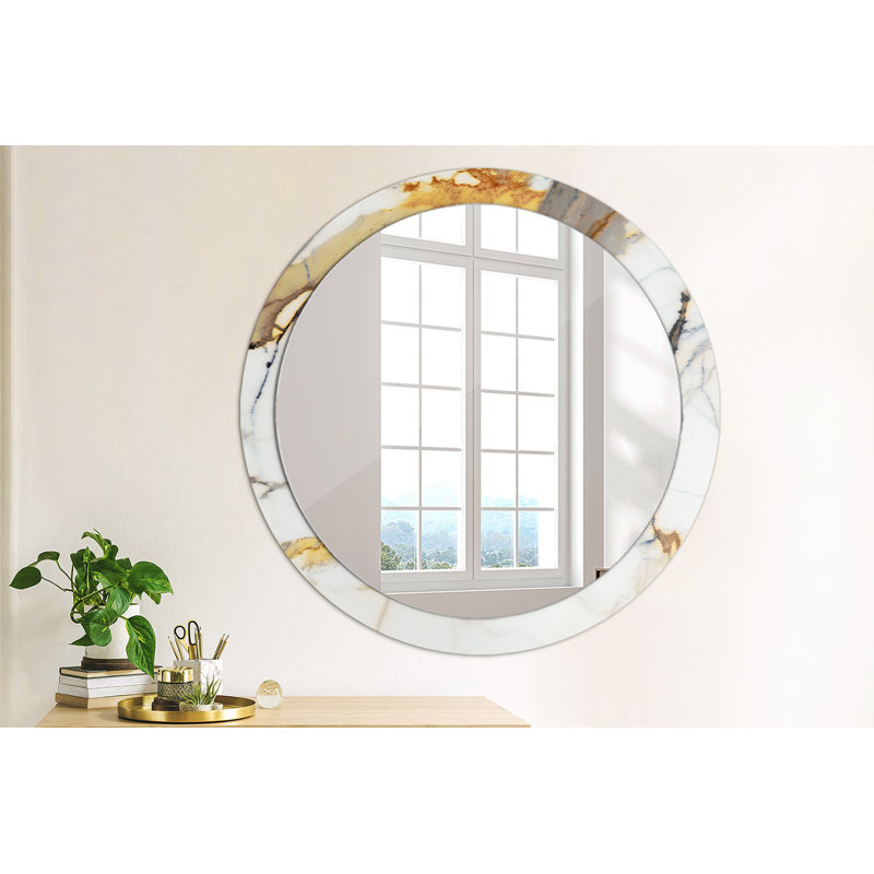 Huldar Glass Flat Wall Mirror
